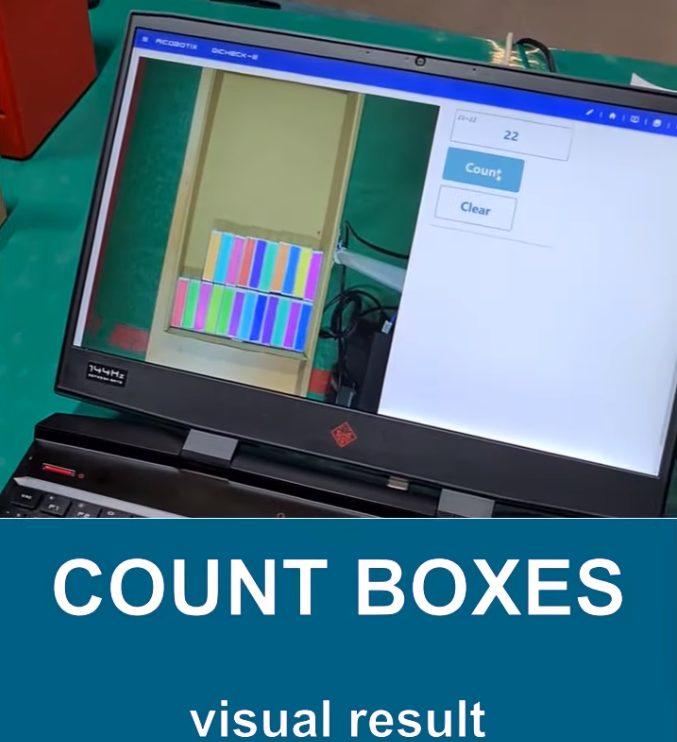 Warehouse box counting