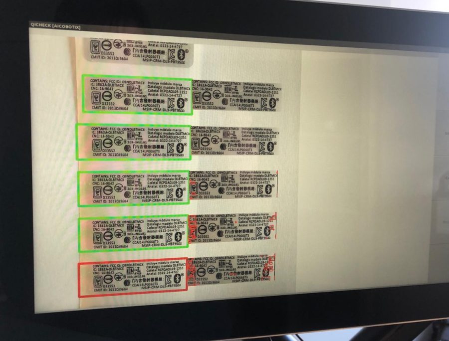 Label print verification